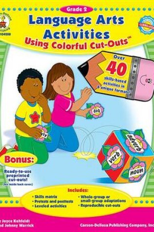 Cover of Language Arts Activities Using Colorful Cut-Outs, Grade 2