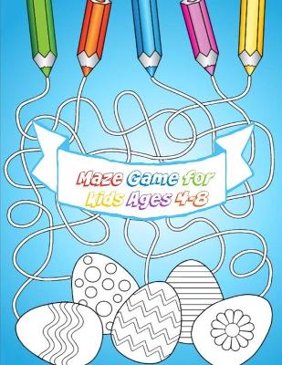 Book cover for Maze Game for kids Ages 4-8