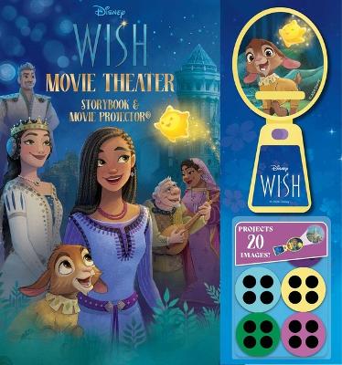 Book cover for Disney Wish: Movie Theater Storybook & Movie Projector