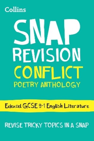 Cover of Edexcel Conflict Poetry Anthology Revision Guide