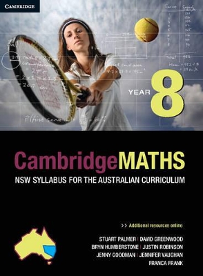 Book cover for Cambridge Mathematics NSW Syllabus for the Australian Curriculum Year 8
