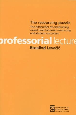 Cover of The Resourcing Puzzle