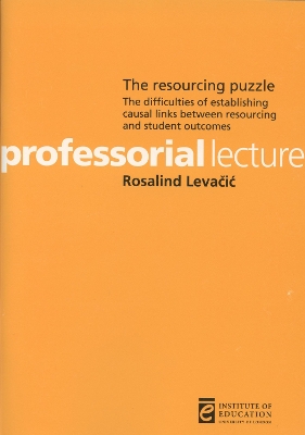 Cover of The Resourcing Puzzle