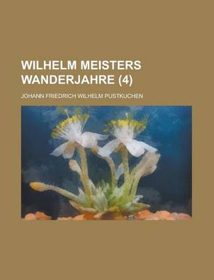 Book cover for Wilhelm Meisters Wanderjahre (4)