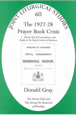 Cover of 1927-28 Prayer Book Crisis part 1