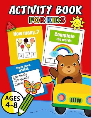 Book cover for Activity Book for Kids Ages 4-8