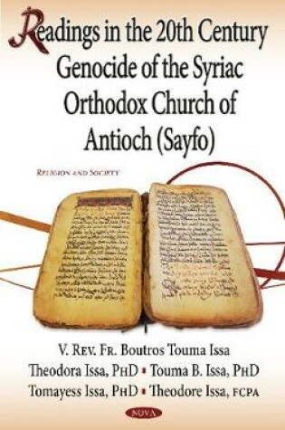 Cover of Readings in the 20th Century Genocide of the Syriac Orthodox Church of Antioch (Sayfo)