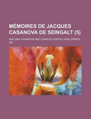 Book cover for Memoires de Jacques Casanova de Seingalt (5)