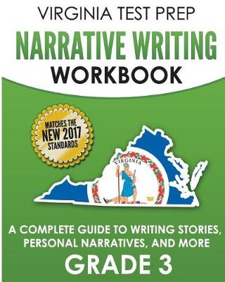 Book cover for Virginia Test Prep Narrative Writing Workbook