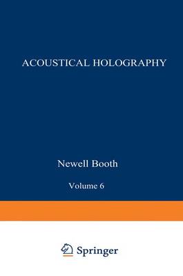 Book cover for Acoustical Holography