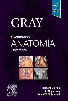 Book cover for Gray. Flashcards de Anatomia