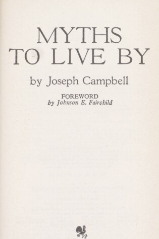 Cover of Myths to Live by