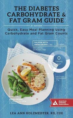 Book cover for The Diabetes Carbohydrate & Fat Gram Guide
