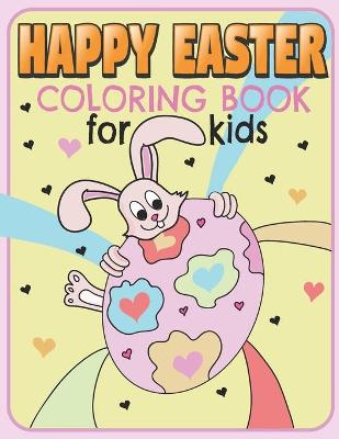 Book cover for Easter Coloring Book For Kids