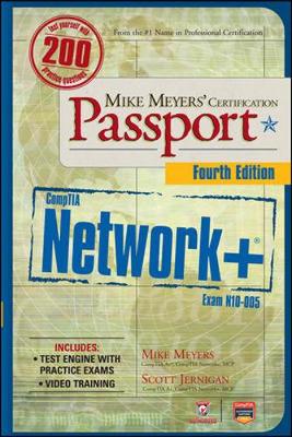 Book cover for Mike Meyers’ CompTIA Network+ Certification Passport, 4th Edition (Exam N10-005)