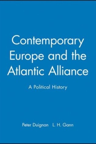 Cover of Contemporary Europe and the Atlantic Alliance