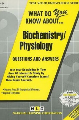 Cover of BIOCHEMISTRY/PHYSIOLOGY