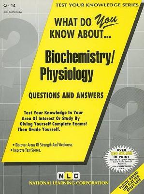 Book cover for BIOCHEMISTRY/PHYSIOLOGY