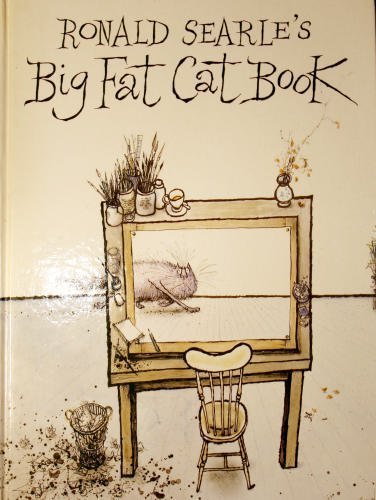 Book cover for Ronald Searle's Big Fat Cat Book