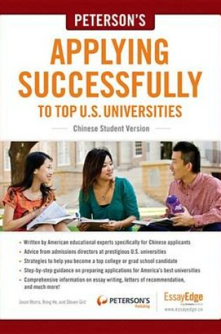 Cover of Applying Successfully to Top Us Universities