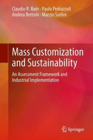 Cover of Mass Customization and Sustainability