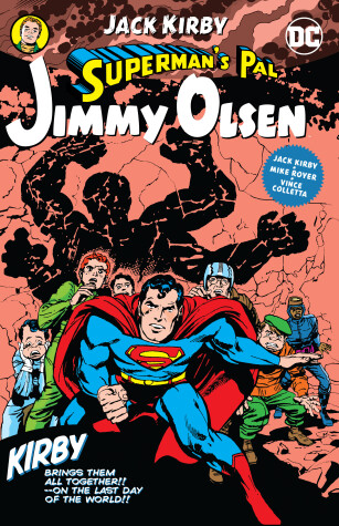 Book cover for Superman's Pal, Jimmy Olsen by Jack Kirby