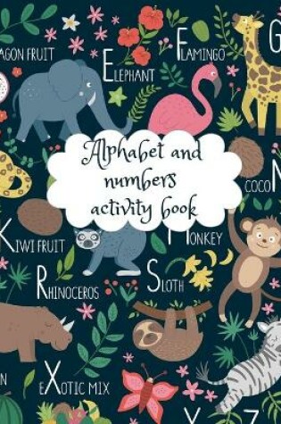 Cover of Alphabet and numbers activity book