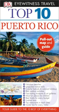 Book cover for DK Eyewitness Top 10 Puerto Rico