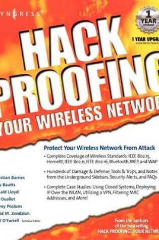 Cover of Hackproofing Your Wireless Network