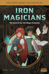 Book cover for Iron Magicians: The Search for the Magic Crystals