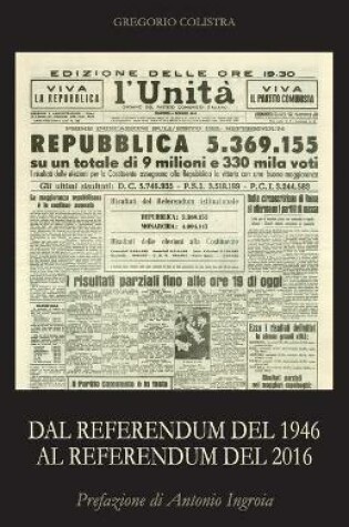 Cover of Dal referendum del 1946 al referendum del 2016