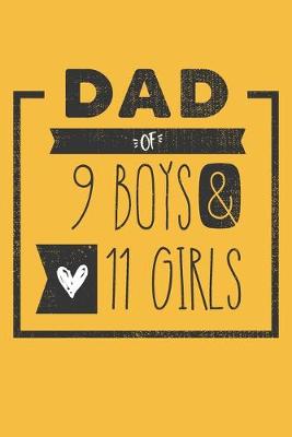 Book cover for DAD of 9 BOYS & 11 GIRLS