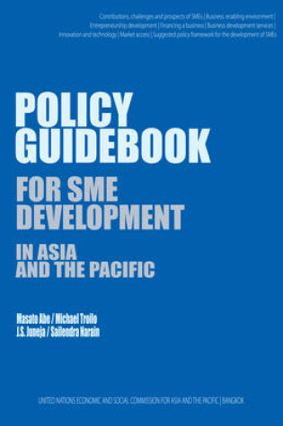 Cover of Policy Guidebook for Sme Development in Asia and the Pacific