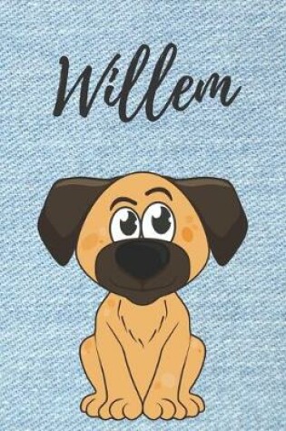 Cover of personalisiertes Notizbuch Hunde / Malbuch / Tagebuch / Journal / DIN A5 / Geschenk Willem