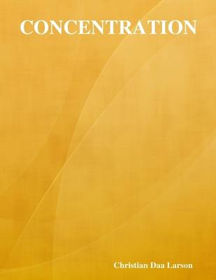 Book cover for Concentration