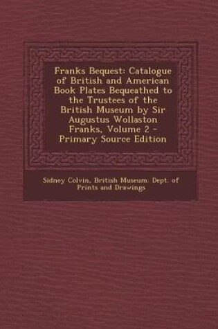 Cover of Franks Bequest