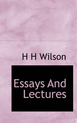 Book cover for Essays and Lectures