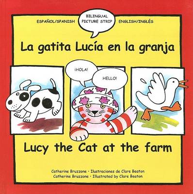 Book cover for La Gatita Lucia en la Granja/Lucy The Cat At The Farm