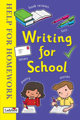 Book cover for Help for Homework: Writing for School