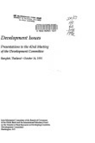 Cover of Development Issues