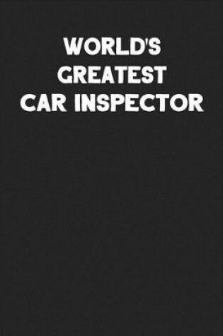 Cover of World's Greatest Car Inspector