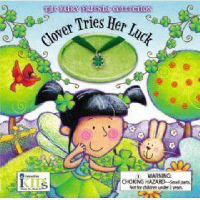 Book cover for Clover Tries Her Luck with Jewelry