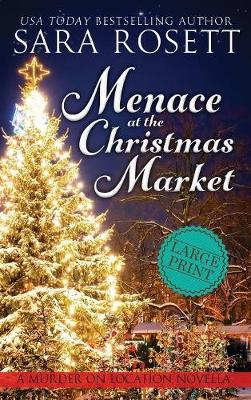 Book cover for Menace at the Christmas Market