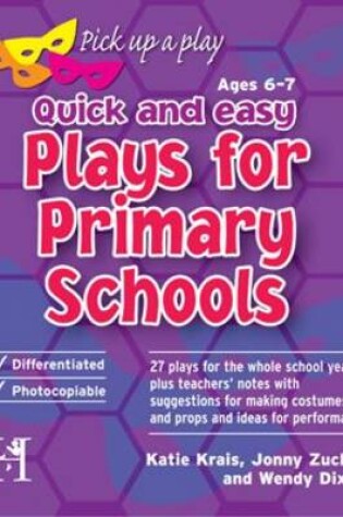 Cover of Plays for Primary Schools Ages 6-7