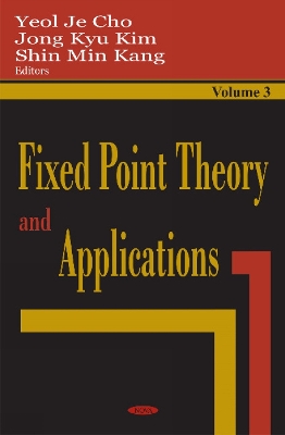 Book cover for Fixed Point Theory & Applications, Volume 3