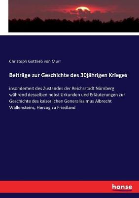 Book cover for Beitrage zur Geschichte des 30jahrigen Krieges