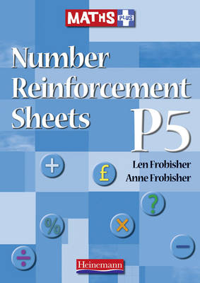 Book cover for Number Reinforcement Worksheets P5