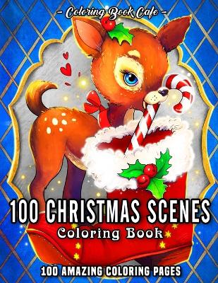 Book cover for 100 Christmas Scenes