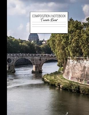 Book cover for composition notebook tevere river