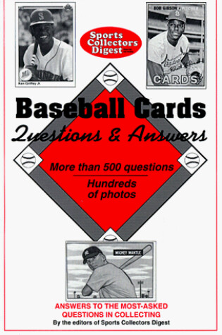 Cover of Sports Collectors Digest Baseball Cards Questions & Answers